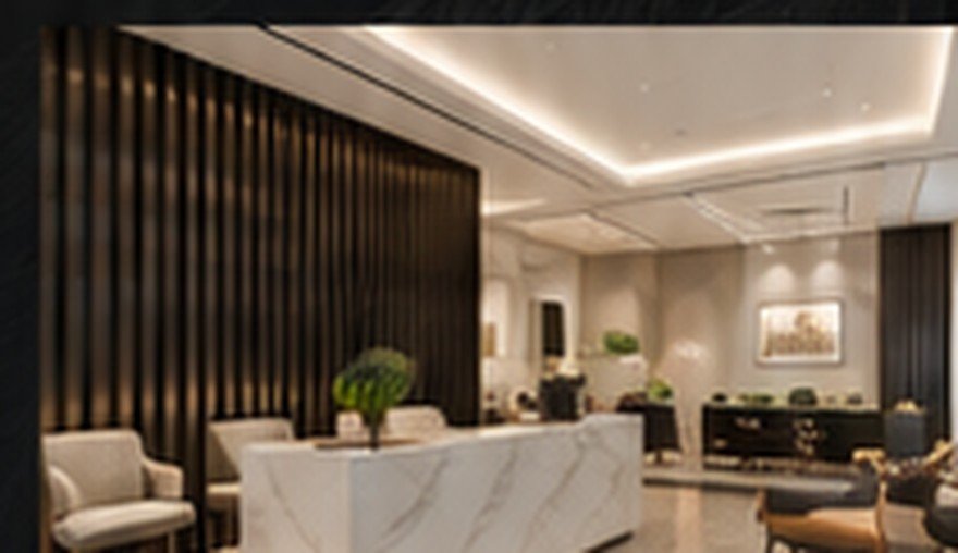 Modern commercial interior concept image