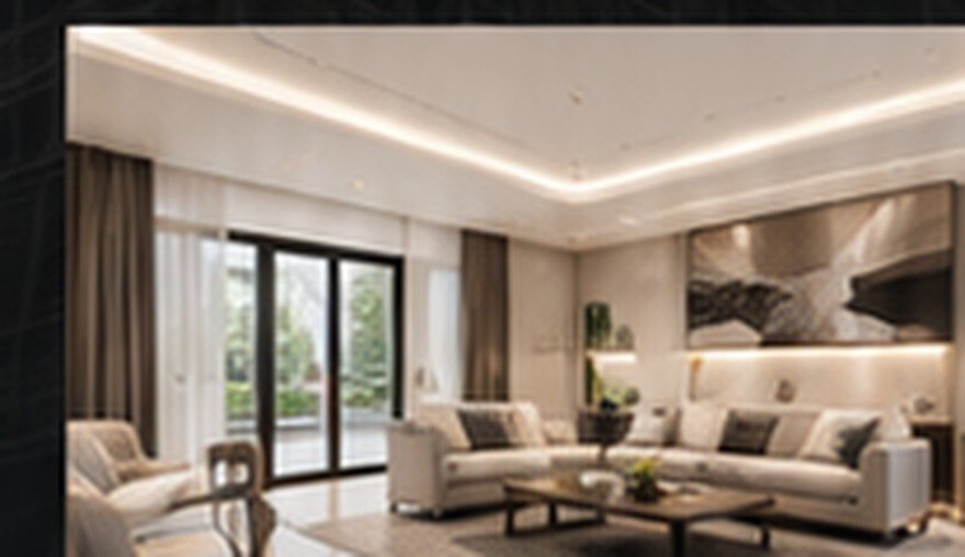 Elegant residential interior concept image